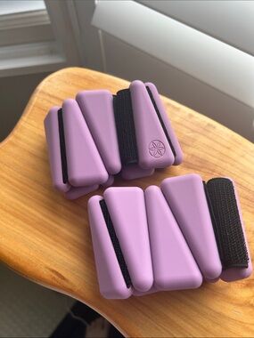Purple Clip-On Ankle/Wrist Weights - Pair